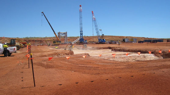Earthworks and compaction works supervised by Local Geotechnics