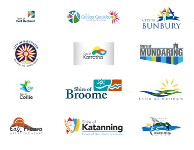 Regional local government client logos